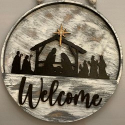Welcome Insert-Away in a Manger Welcome Insert-Away in a Manger