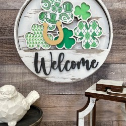 Welcome Insert-Shamrock Welcome Insert-Shamrock