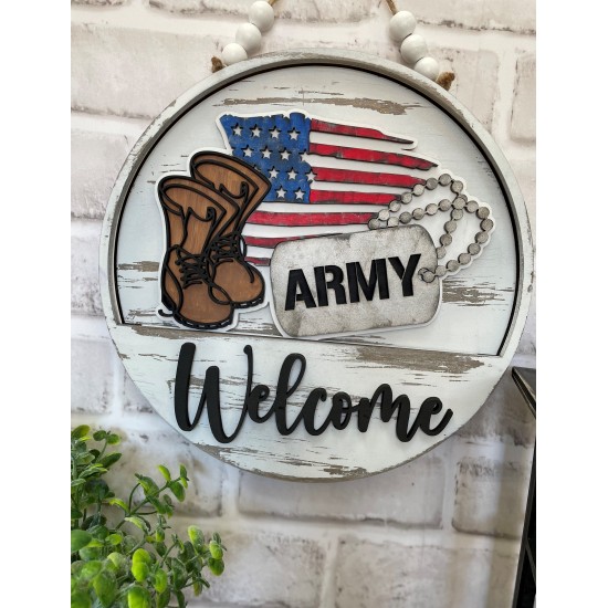 Welcome Insert - Military - Patriotic 