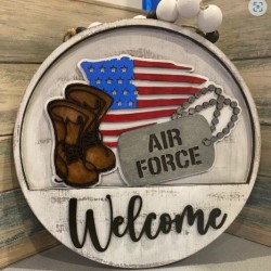 Welcome Insert - Military - Patriotic 