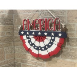 American Flag Bunting 